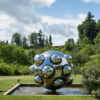Jardin de sculptures Fondation Schneider - 17 Spheres dans une sphere, Pol Bury © Pierre LExcellent