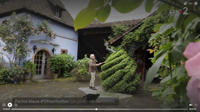Le jardin extraordinaire de la Ferme Bleue d’Uttenhoffen – France 2