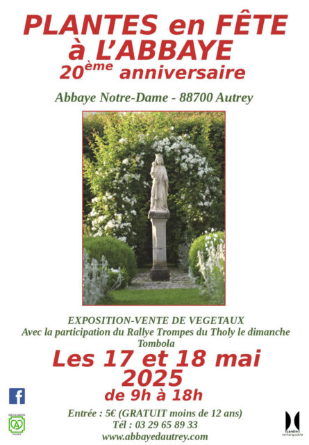 Plantes en fête à l’Abbaye d’Autrey