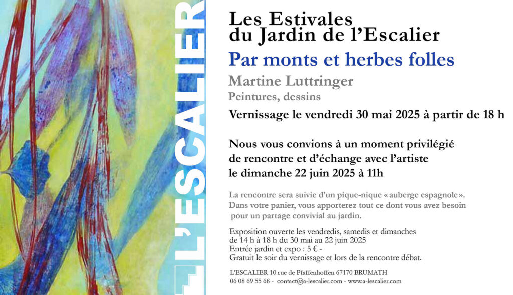 Exposition de Martine Luttringer à l'Escalier