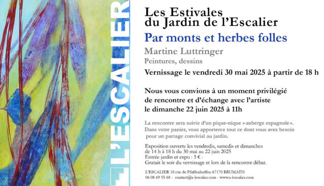 Exposition de Martine Luttringer à l’Escalier
