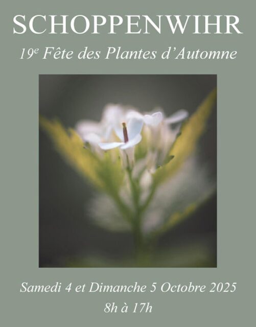 Fête Internationale des Plantes à Schoppenwihr