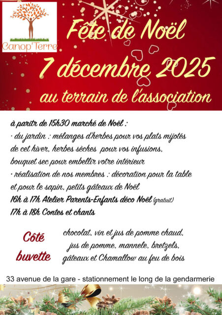 Fête de Noël à Canop'Terre
