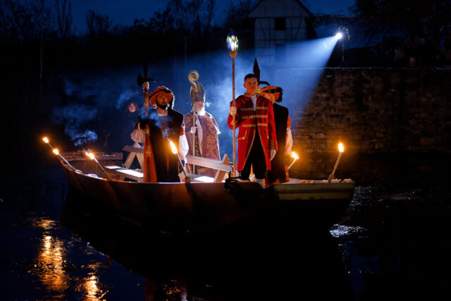 L’arrivée de saint Nicolas à l'Écomusée