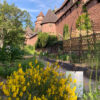 Vue générale du jardin au château © Haut-Kœnigsbourg, Orschwiller