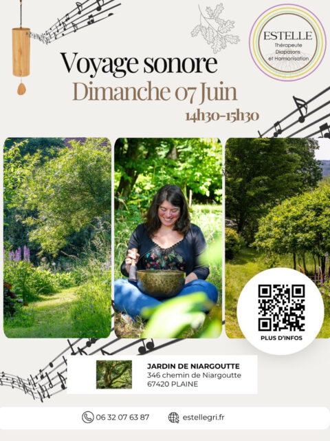 Voyage sonore au Jardin de Niargoutte