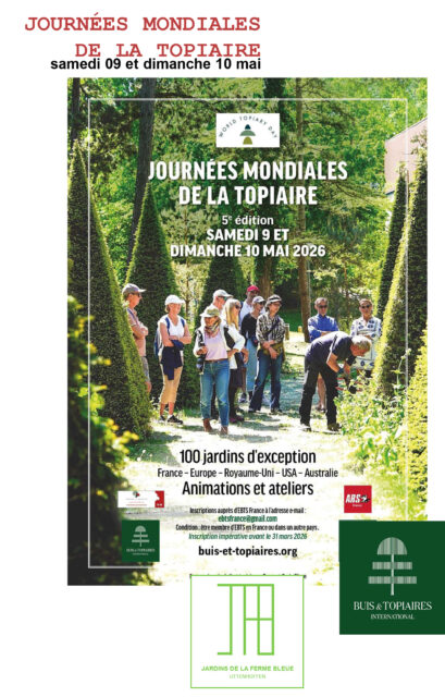 Journées Mondiales de la Topiaire 2026