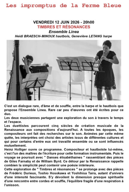 Concert de l'Ensemble Linea