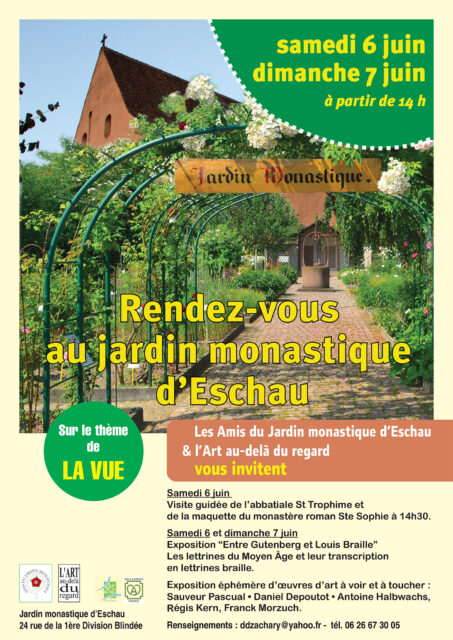Rendez-vous au Jardin Monastique d’Eschau