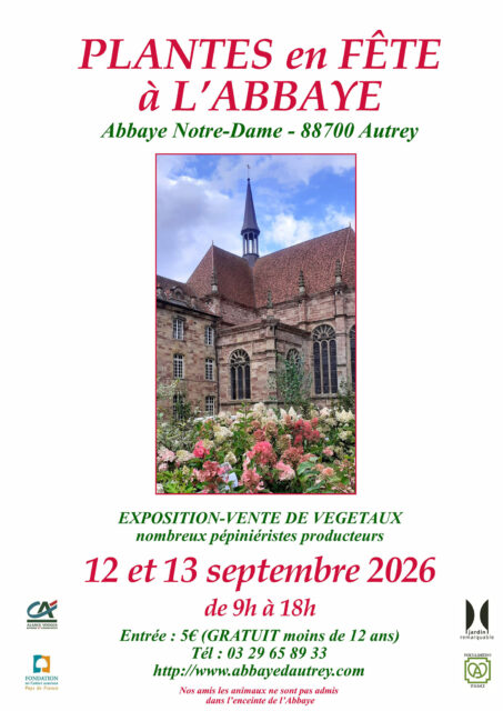 Plantes en fête à l'Abbaye d'Autrey